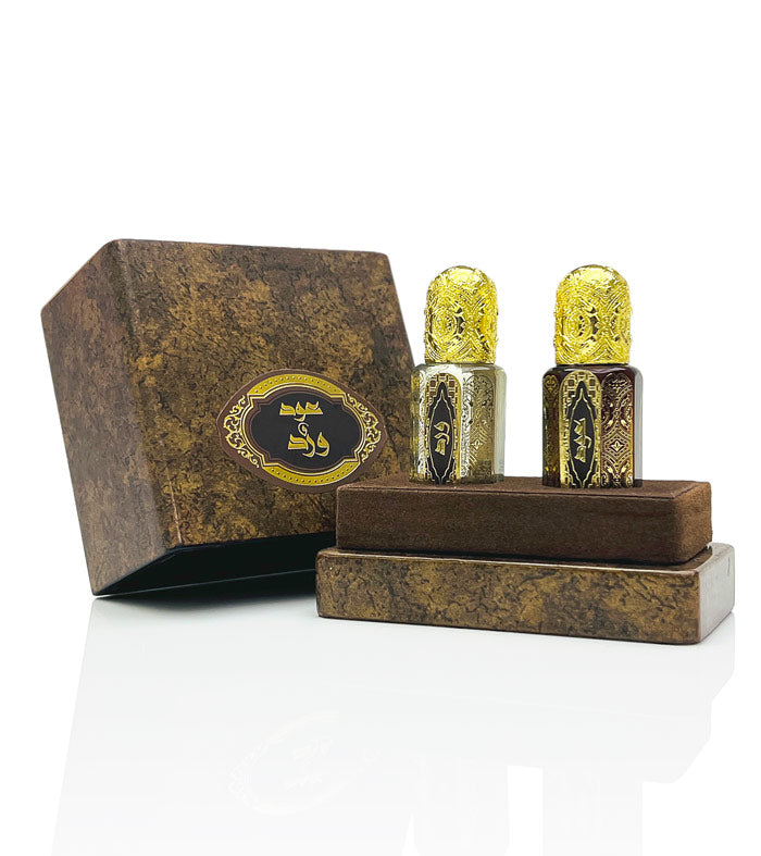 Oud and Ward - For him and her - Arabic Oil - 5.8 ML Each - Junaid Perfumes - UAE