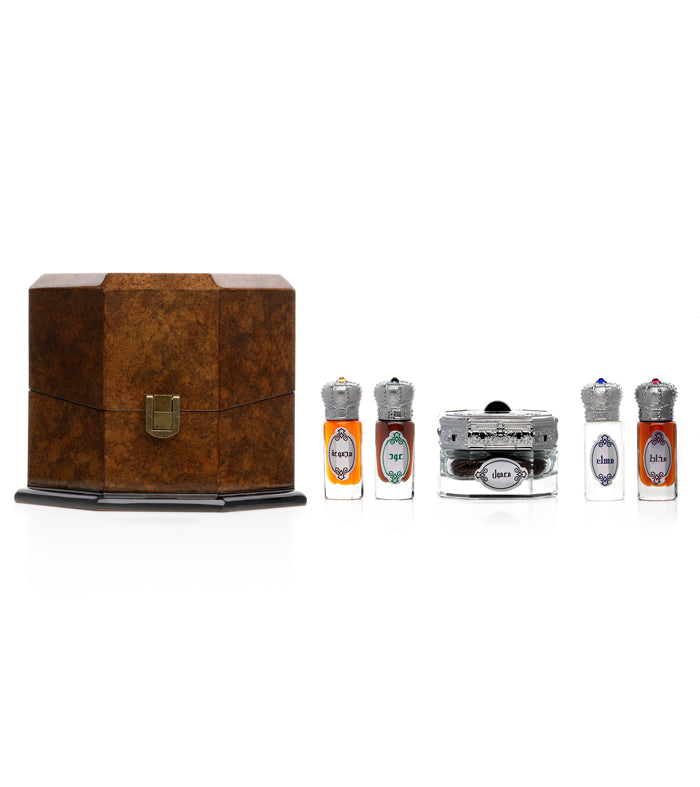 Tashkeelah - For him & her - Perfume Oil - 5.8 ML Each and 17.5 Gram - Junaid Perfumes - UAE