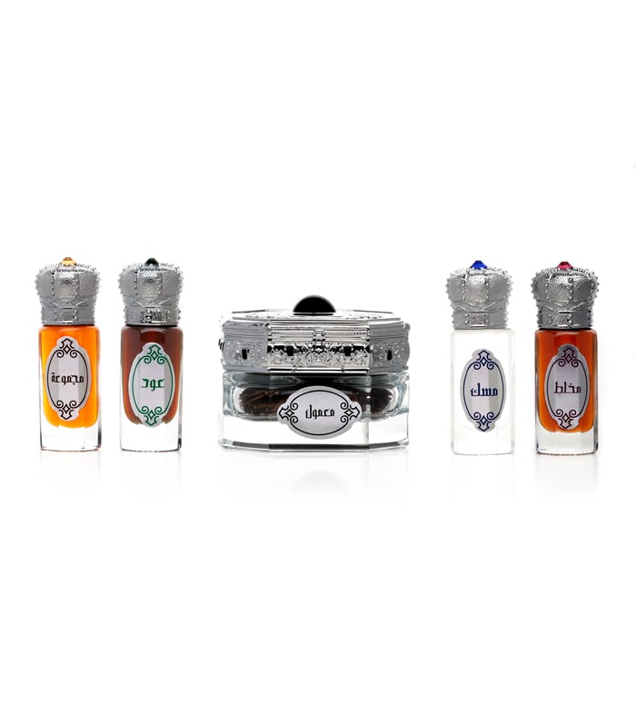 Tashkeelah - For him & her - Perfume Oil - 5.8 ML Each and 17.5 Gram - Junaid Perfumes - UAE