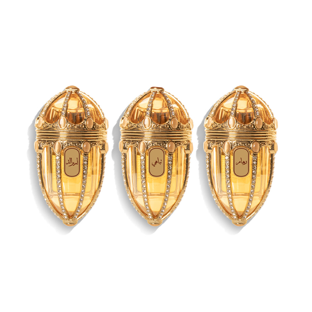 Table Set - For him and her - Perfume Oil - Junaid Perfumes - UAE